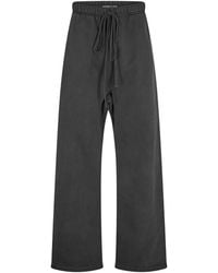 Fear Of God - Logo Open Hem Fleece Jogging Bottoms - Lyst