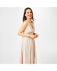 Biba - Bridesmaid Dip Hem Maxi Dress - Lyst