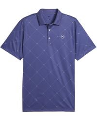 PUMA - Pure 2.0 Argyle Polo Shirt - Lyst