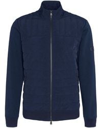 Barbour - Counter Quilted Long Sleeve Zip Front Hybrid Jacket - Lyst
