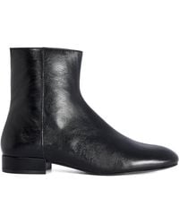 Dune - Pixxies Suede Flat Ankle Boots - Lyst