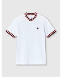 Pretty Green - Pg Cressa Grandad Regular Fit T-Shirt - Lyst