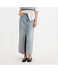 Levi's - Ankle Column Skirt Please Hold - Lyst