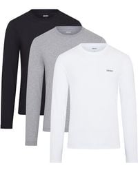 DKNY - 3-Pack Long Sleeve T-Shirt Warriors - Lyst