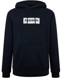 Napapijri - S-Box Logo Hoodie - Lyst