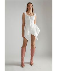 NARRATED - Skater Mini-Dress - Lyst