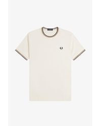Fred Perry - Twin Tipped T-Shirt - Lyst