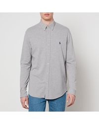 Ralph Lauren - Long Sleeve Plain Shirt - Lyst