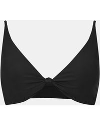 Jack Wills - Knot Front Crop Top Bikini - Lyst