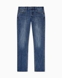 Emporio Armani - J06 Slim-Fit Trousers - Lyst