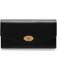 Mulberry - Darley Wallet Small Classic Grain - Lyst