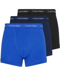 Calvin Klein - 3-Pack Cotton Stretch Boxer Shorts - Lyst