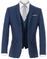 Racing Green Mens Grey Formal Blazer in 38R to 52R
