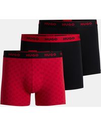 HUGO - Triple Pack Trunks - Lyst