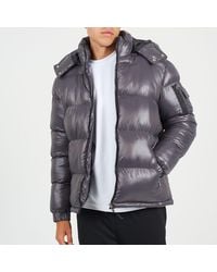 Brave Soul - Funnel Neck Puffer Jacket With Removable Hood - Lyst