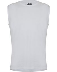 Lonsdale London - Sleeveless T-Shirt - Lyst