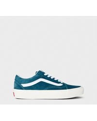 Vans - Adults Old Skool Pop Raspberry Rose Canvas Low Trainers - Lyst