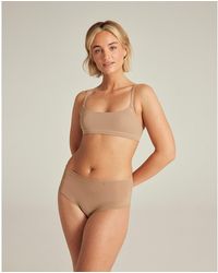 Nudea - Scoop Neck Bralette Second Skin Stretch - Lyst