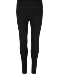 DKNY - High Waisted Logo Sports Leggings - Lyst