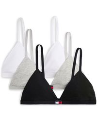 Tommy Hilfiger - Non Wired Triangle Bralette - Lyst