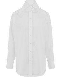 McQueen - Popeline Shirt - Lyst