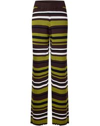 I Saw It First - Striped Knitted Wide Leg Trouser - Lyst