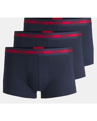 HUGO - Original 3 Pack Boxers - Lyst