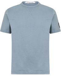 Calvin Klein - Monogram Badge T Shirt - Lyst