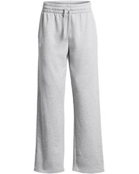 Under Armour - Rival Flc Straight Pant Joggers - Lyst