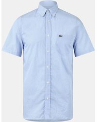 Lacoste - Short Sleeve Plain Shirt - Lyst