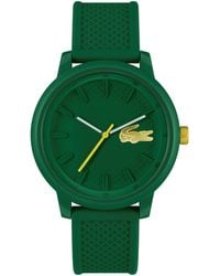 Lacoste - Gents 12.12 Hero Silicone Strap Watch - Lyst