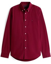 Tommy Hilfiger - Core Flex Long Sleeve Poplin Shirt - Lyst