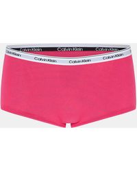 Calvin Klein - Streamlined Soft Fabric Boy Shorts - Lyst