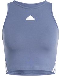 adidas - Future Icons 3-Stripes Tank Top - Lyst