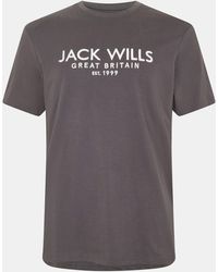 Jack Wills - Carnaby Logo T-Shirt - Lyst