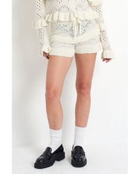 The Ragged Priest - Gentle Knitted Shorts - Lyst