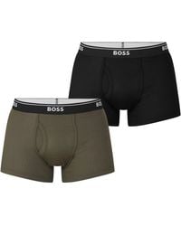 BOSS - Bodywear 2 Pack Logo Waistband Boxers - Lyst