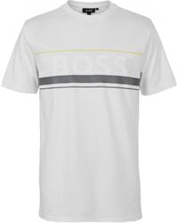 BOSS - Hbg Zone Signature Logo T-Shirt - Lyst