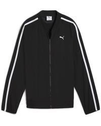 PUMA - Floral Ribbon Woven Full Zip Tracksuit Top - Lyst