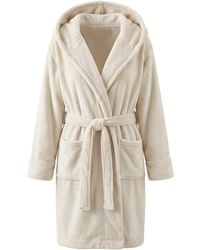 Biba - Cosy Maxi Fluffy Dressing Gown - Lyst