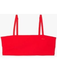 Lacoste - Quick Dry Uv Protect Technical Bralette - Lyst