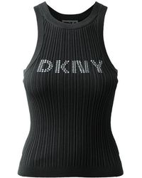 DKNY - Knit Tank Ld42 - Lyst