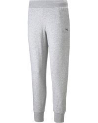 PUMA - Closed Hem Fleece Joggers - Lyst