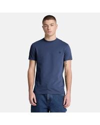 Timberland - Dunstan Cotton Crew-Neck Short-Sleeve Slim-Fit T-Shirt - Lyst