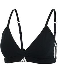 adidas - Triangle Wrap Bralette - Lyst