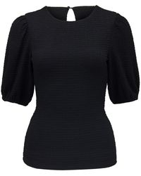 Forever New - Jolanta Textured Puff Sleeve Top - Lyst