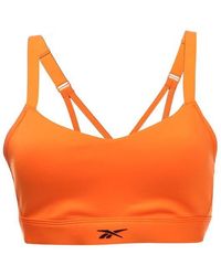 Reebok - Hero Medium-impact Strappy Bra Female Medium Impact Sports - Lyst