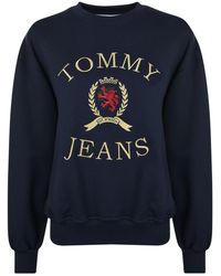 Tommy Hilfiger Crew Sweatshirt - Blue