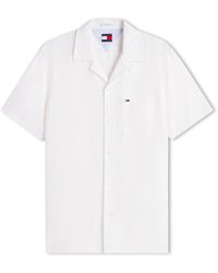 Tommy Hilfiger - Short Sleeve Plain Shirt - Lyst