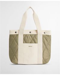 Barbour - Healy Quilted Tote Bag - Lyst